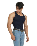 Core Ribbed Vest Void Blue