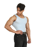 Core Ribbed Vest Ice Water