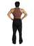 Signature Ribbed Vest Brown