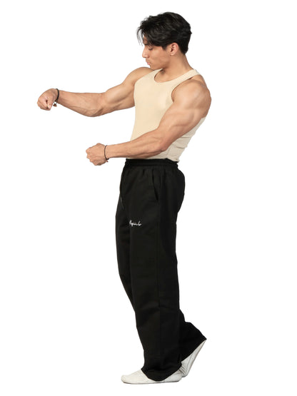 Signature Ribbed Vest Wood Ash
