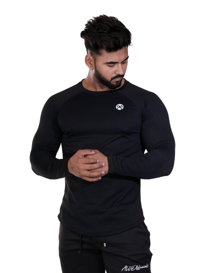 Ultra Light Tee Full Sleeve Black