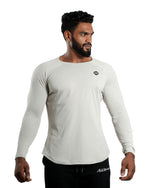 Ultra Light Tee Full Sleeve Light Grey