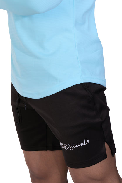 Ultra Light Tee Full Sleeve Ocean Blue close view