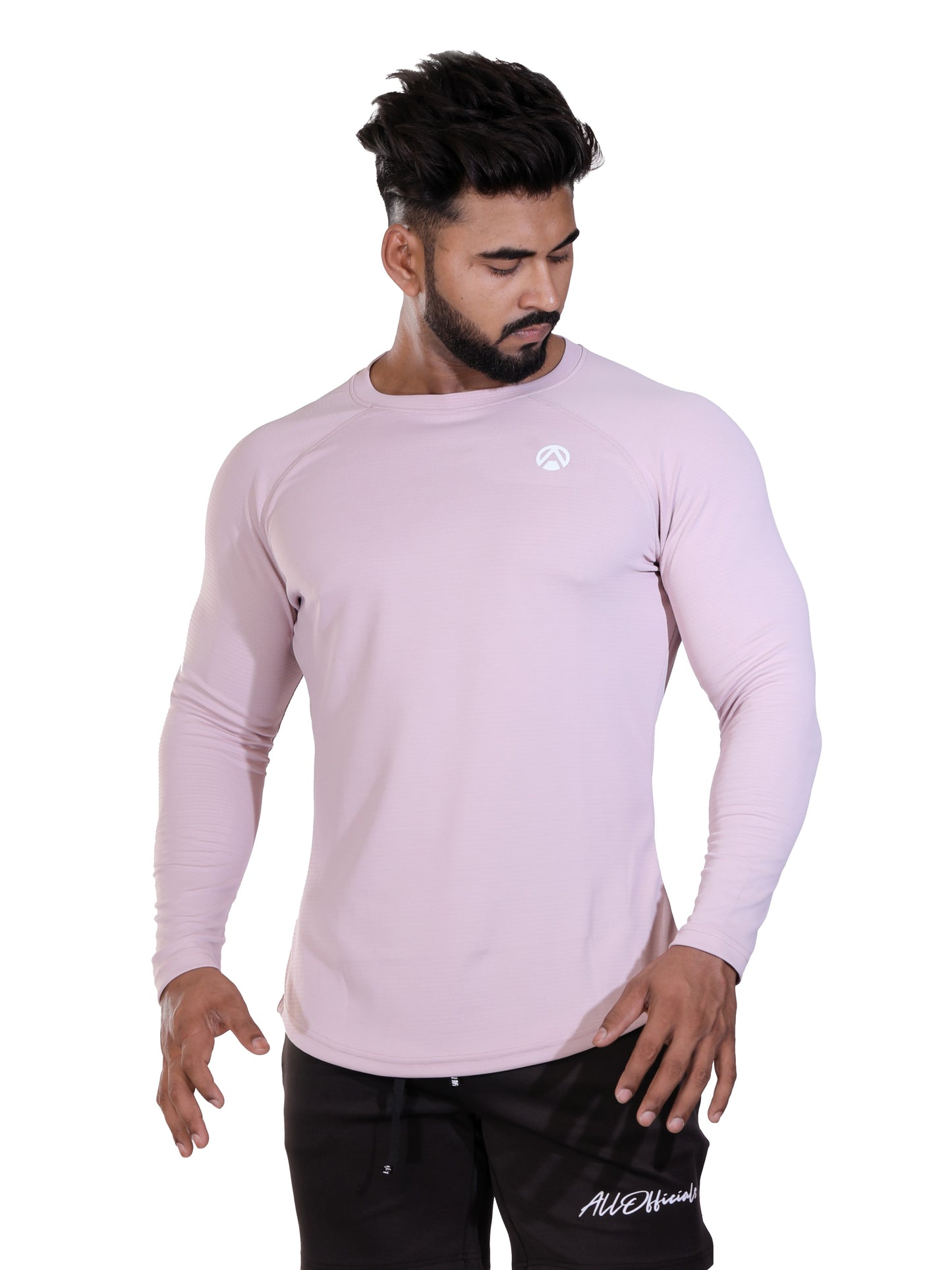 Ultra Light Tee Full Sleeve Soft Pink