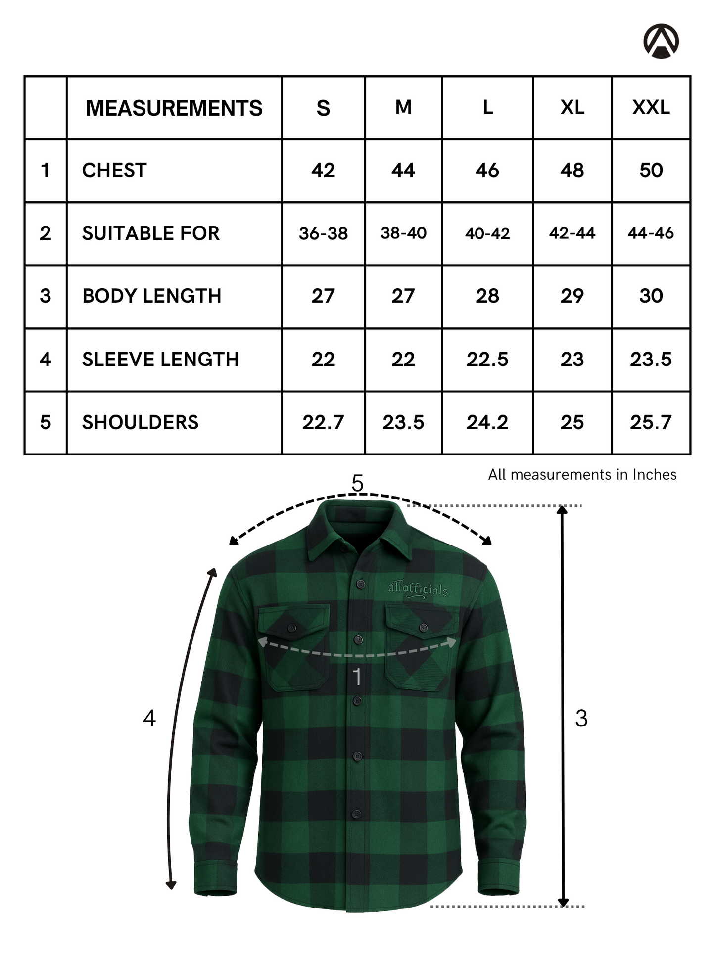 Unisex Oversized Flannel Shirt Green guide