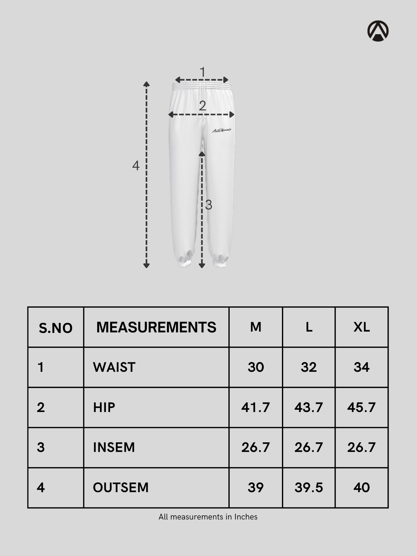 Unisex Signature Oversize Tapered Joggers Steel Grey guide