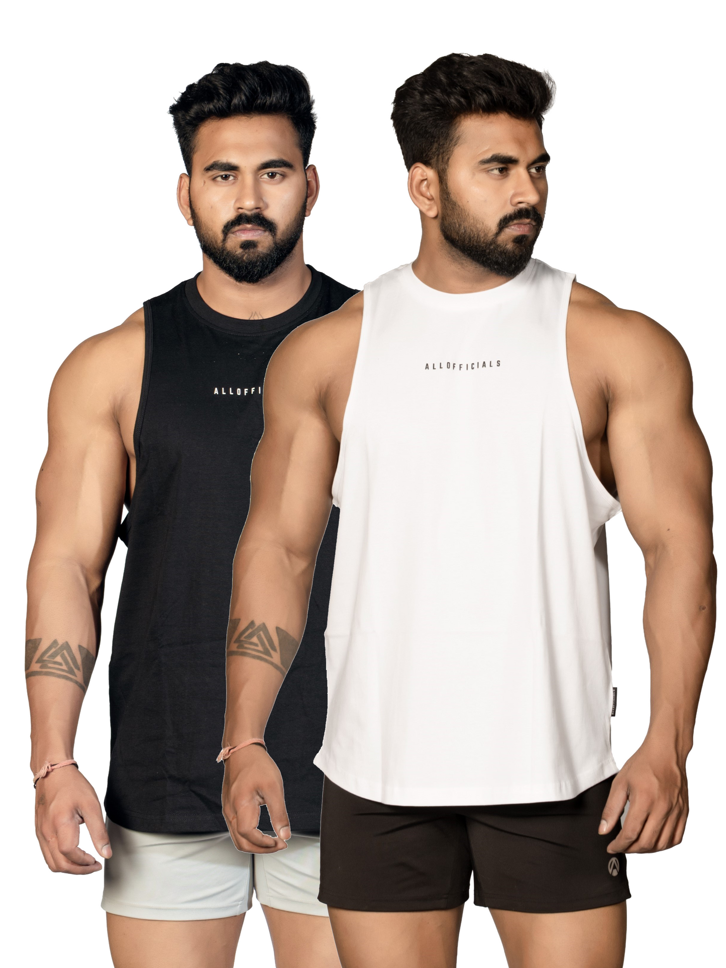 Core Sleeveless Sando 2-Pack (B/W)