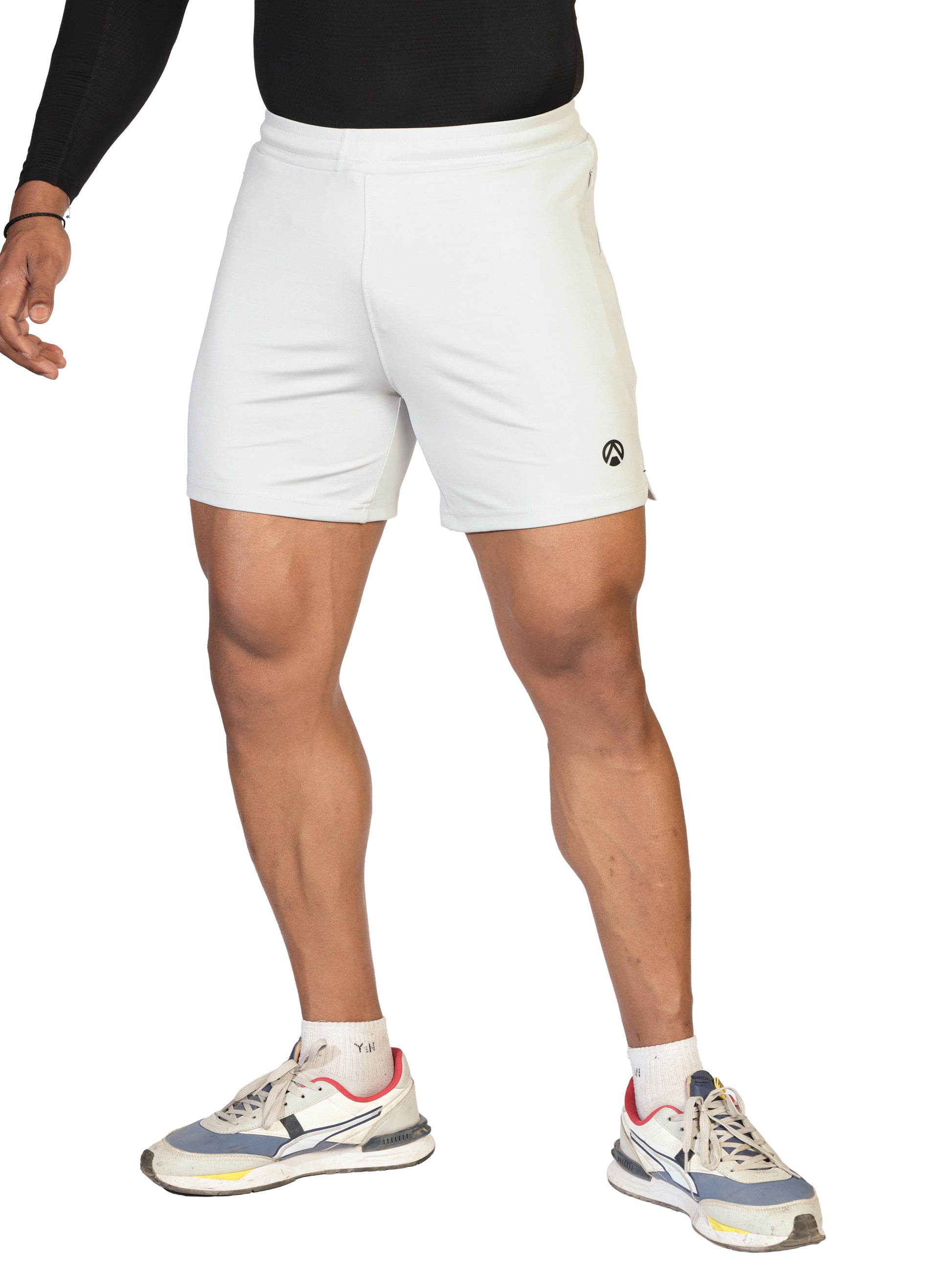 gym grey shorts for men